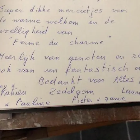 Ferme Du Charme Moustier